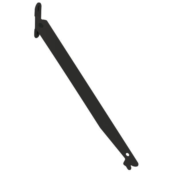 Hafele Klape Desteği Gri Sağ 192mm