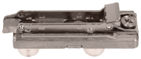 Häfele Metalla 510 SM Menteşe tabanı Zamak önceden BAP7R39 10 mm Nikel kaplama 329.67.013