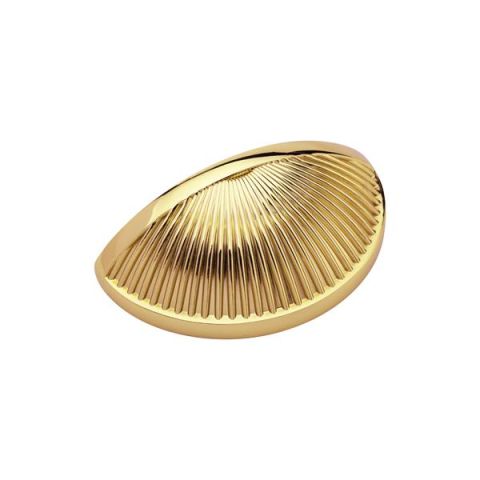 Hafele GAIN MK Kabuk Kulp Parlak Altın 64mm