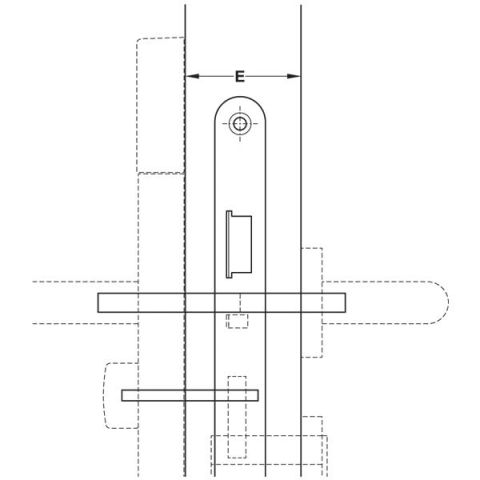 Hafele DT7 Vida Seti N4 85-95 Paslanmaz Çelik Mat