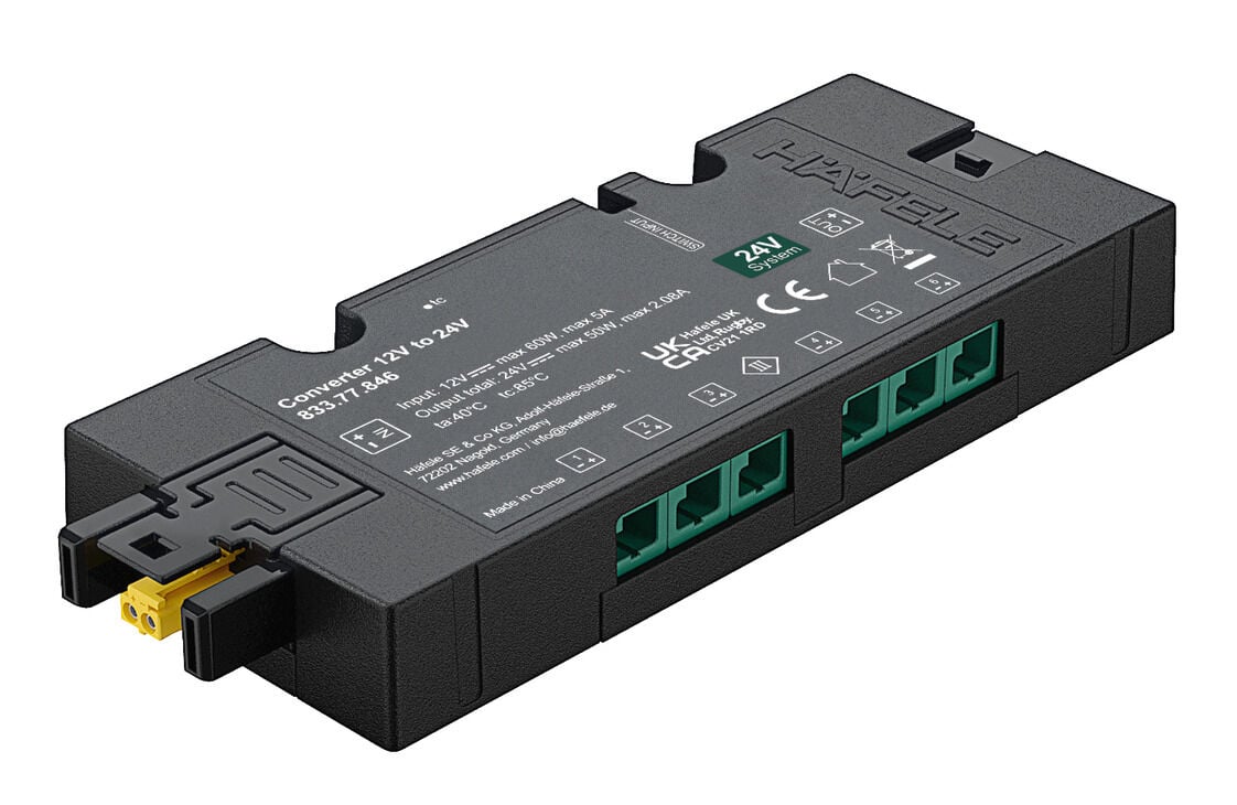 Konvertör, Hafele Loox5, 12 V - 24 V - 833.77.846