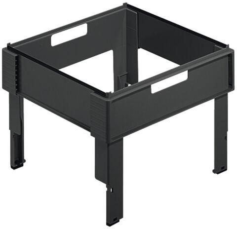 Häfele Sistem Çekmecesi ve Matrix Çerçeve Profili 332x483x74 mm RAL 9011 426.05.330