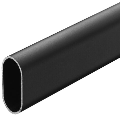 Hafele Askı borusu, OVA 30 x 15 mm, çelik, kaynaklı