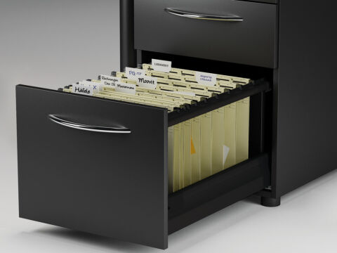 Häfele Matrix Box P Plus Çekmece Asma dosya seti RAL 9011 427.72.305