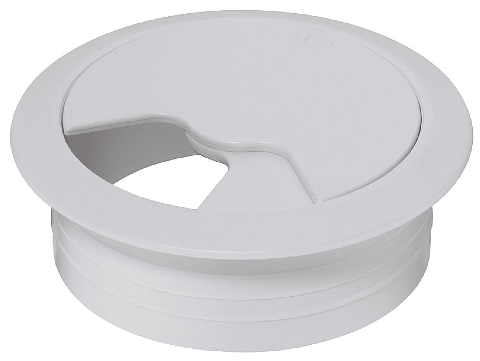 Häfele Kablo kapağı 71 veya 91 mm - 80 mm Beyaz 428.96.704