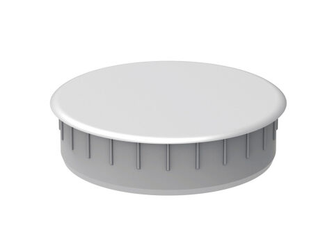 Häfele Üst kapak Bastırark montaj - 38 mm Beyaz 340.41.702