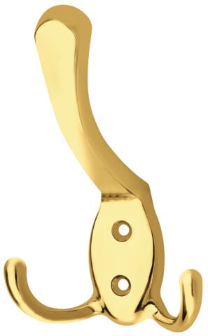 Gardırop askısı, Zamak, 3 Kancalı, Hafele Deco
