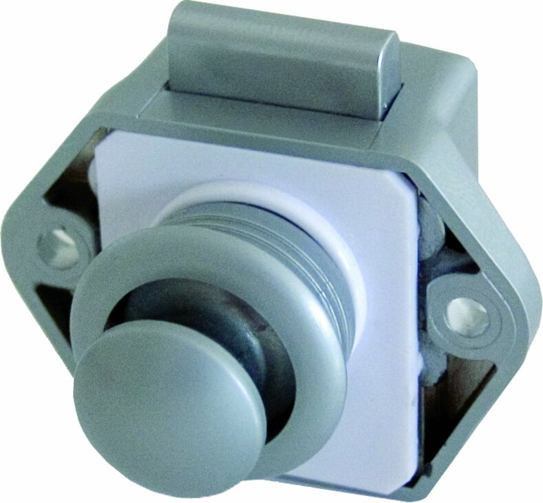 Häfele Basmalı Kilit Basmalı Mini Yüzeye Monte Sürgülü Gümüş Renkli 211.60.910
