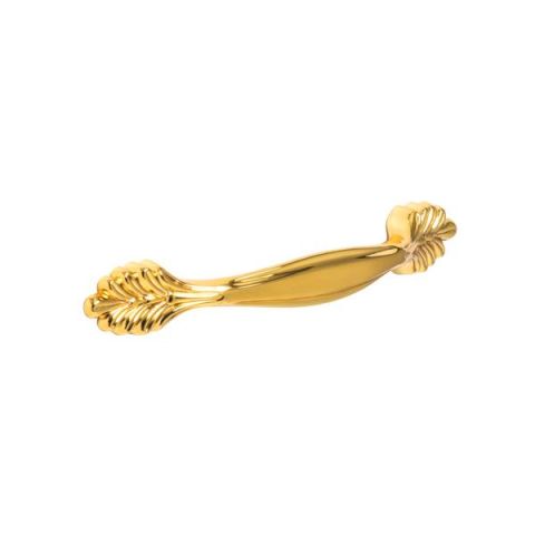 Hafele LILY Mobilya Kulpu Parlak Altın 128mm