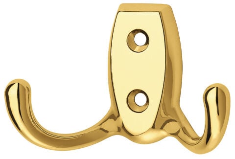 Gardırop askısı, Zamak, 2 Kancalı, Hafele Deco