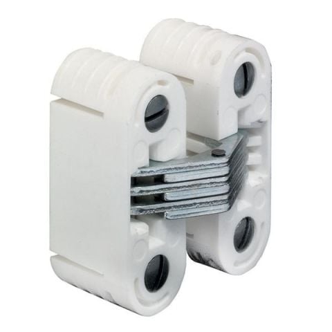 Hafele DERK Gizli Menteşe Beyaz/Galvaniz 18x52mm
