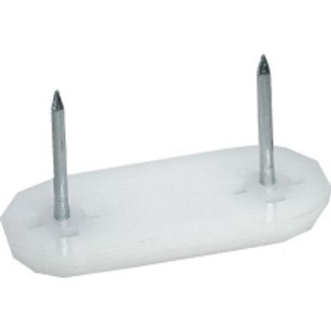 Hafele Zemin Koruyucu Dikdörtgen Beyaz 44x16mm