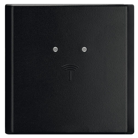 Häfele Dialock WT 300 Duvar terminal seti 81x81x12 mm Siyah Sıva altı IP40 917.91.113