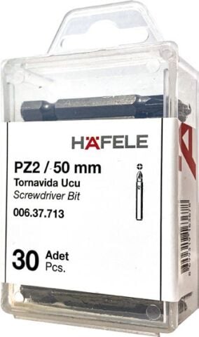 Hafele BITS PH2 50mm Tornavida Ucu