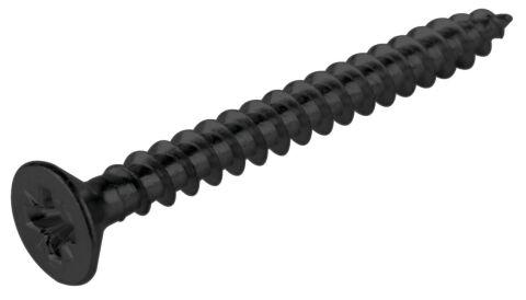 Häfele HOSPA Sunta Vidası Havşa Başlı PZ Tam Dişli 5x50 mm 10 mm Black PZ Yıldız Başlı 014.70.981