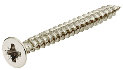 Häfele HOSPA Sunta Vidası Havşa Başlı PZ Tam Dişli 6x50 mm 6 mm Stainless steel coloured 014.70.984