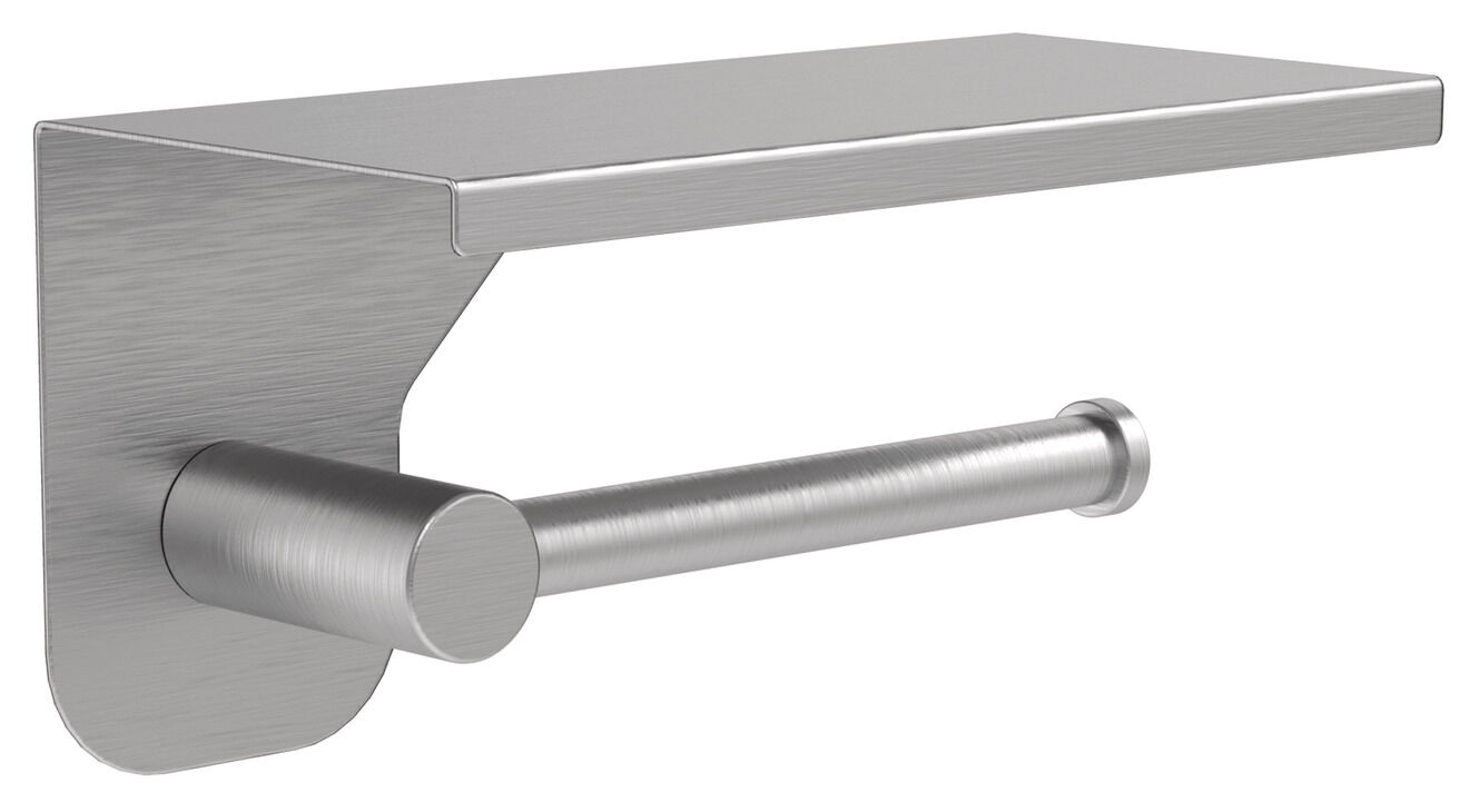 Häfele OZO - Etajerli Tuvalet Kağıtlık 95x190x90 mm Paslanmaz Çelik Renkli 580.67.544