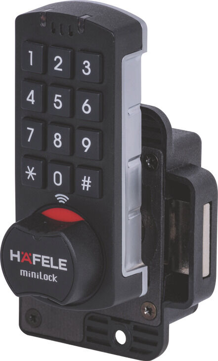 Häfele MINILOCK - Rakam Kombinasyonlu Kilit Yüzeye Montaj 225.12.351
