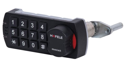 Hafele Rakam Kombinasyonlu Kilit, MiniLock, Merkezi