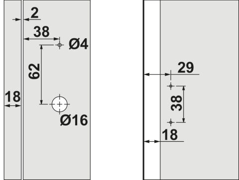 Häfele Rakam Kombinasyonlu Kilit Mini Lock Elektronik Yüzeye Montaj 225.12.354