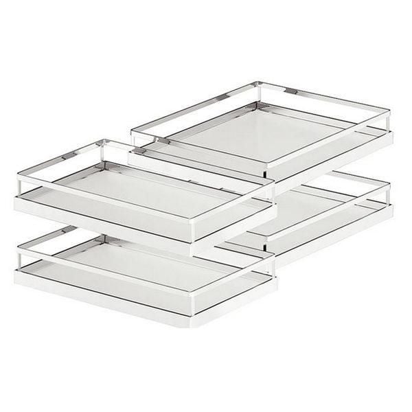 Hafele MAGIC CORNER Sepet Arena Style Krom 86cm