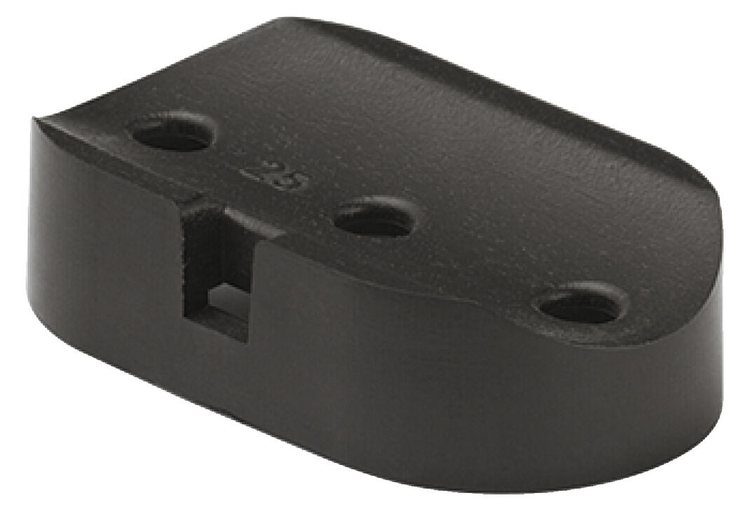 Häfele Taban elemanı oval koruyucu uçlar için 35 x 20 mm 35x20x8 mm 35 mm 650.22.343