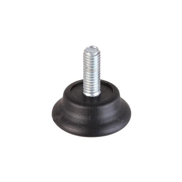 Hafele Baza Ayar Vidası Geniş Taban Siyah M6x14mm