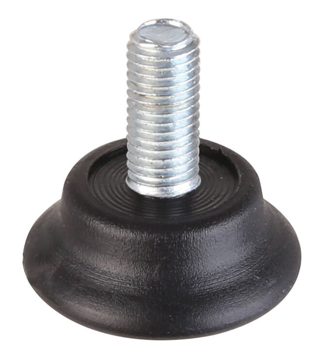 Häfele M8 Baza Ayar Donanımı Baza Ayar Vidası 25 mm 14 mm Plastik: Siyah Çelik: Mat 651.00.011