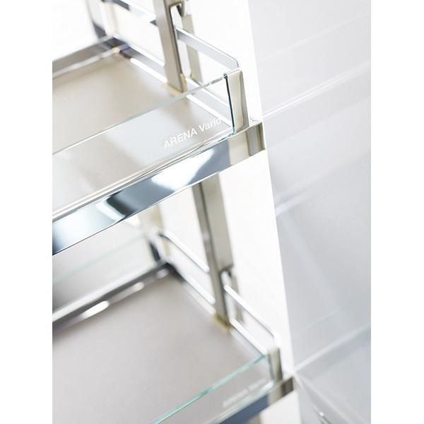 Hafele DISPENSA SWING-X Boy Kiler Rayı Mat Beyaz 70kg