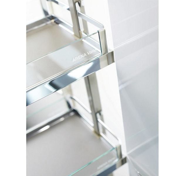 Hafele DISPENSA 90° İskelet Mat Beyaz 300/1200-1600mm