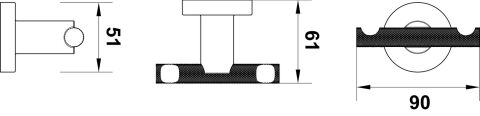 Hafele VERONA İkili Askı - 580.67.801