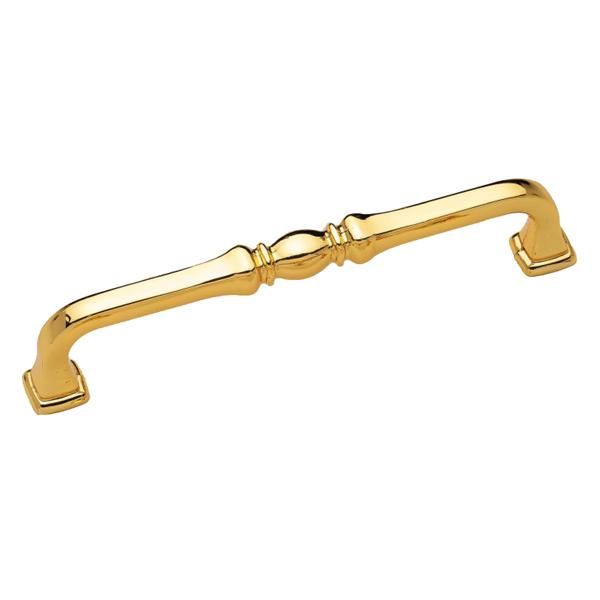 Hafele CAPTAIN Mobilya Kulpu Parlak Altın 224mm