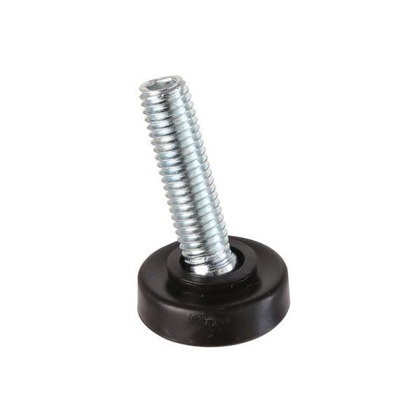 Hafele Baza Ayar Vidası Hareketli Siyah M8x30mm