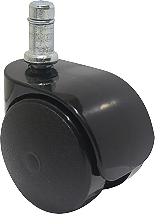 Häfele ROLLER03 - İkiz Tekerlek 50 mm 62 mm Siyah Mat Pimli 660.03.330