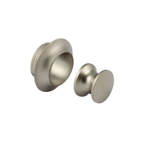 Hafele Basmalı Kulp Plastik Nikel Kaplama Mat 16mm