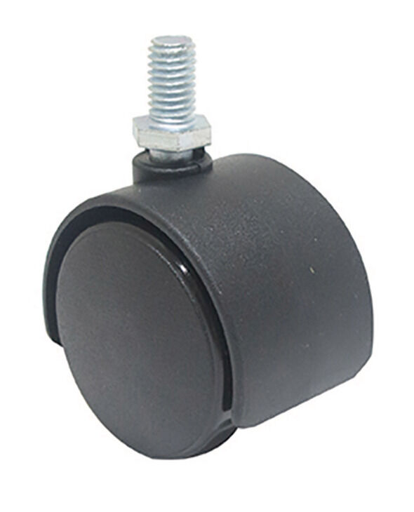 Häfele ROLLER05 - İkiz Tekerlek 50 mm 62 mm Siyah Mat Metrik Mil, M8 660.23.312