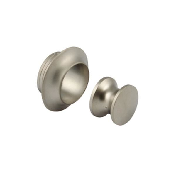 Hafele Basmalı Kulp Plastik Nikel Kaplama Mat 19mm
