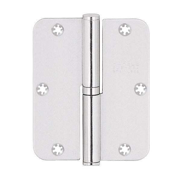 Hafele Yaprak Menteşe Çıkabilen Tip Paslanmaz Çelik Parlak 86mm Sağ