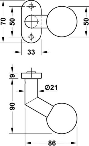 Häfele BALL-THIN II - 902.70.250