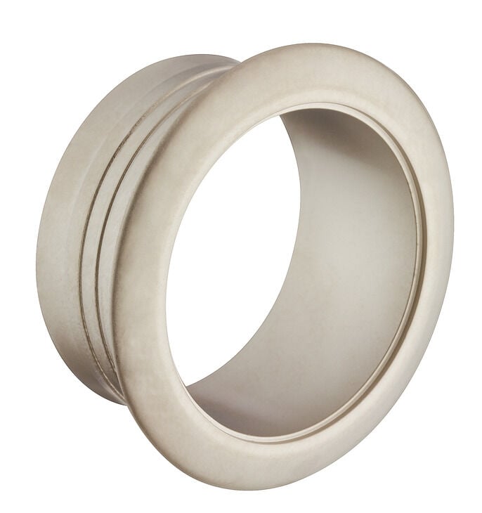 Häfele Rozet Basmalı Kilit için 19 mm plaka kalınlığı Nikel kaplama Mat 229.03.626