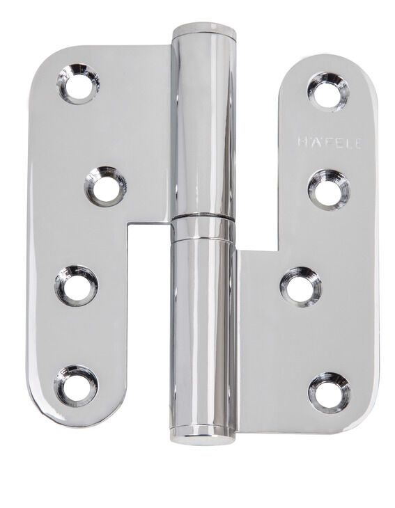 Häfele BH08 Çıkabilen Yaprak Menteşe 2 Menteşe İle 60 14 mm Paslanmaz çelik renkli Parlak 926.45.042