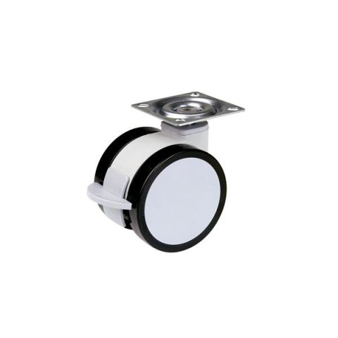 Hafele ENKEL Mobilya Tekerleği Frenli Gri Ø65x82mm