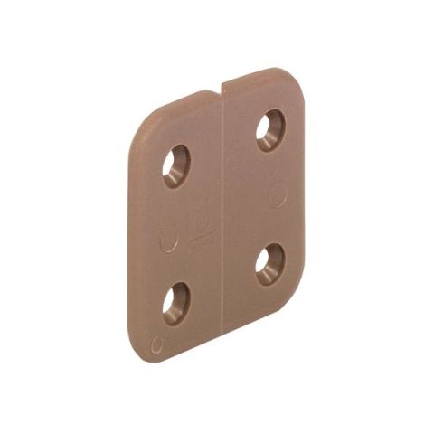 Hafele Milsiz Menteşe Plastik Kahverengi 40x40mm