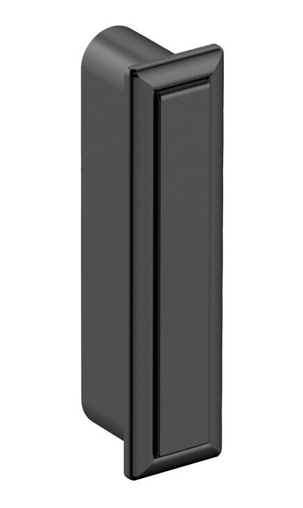 Häfele BRADLEY Gömme Kulp Zamak - 49x8 mm 10 mm Siyah Mat 100.16.660