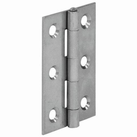 Hafele FONZO Yaprak Menteşe Sabit Mil Paslanmaz Çelik 80x41mm