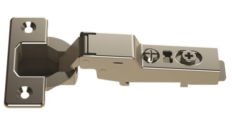 Häfele METALLA 110 SM 105° Gizli menteşe Yarı Binili 35 mm Nikel kaplama 311.04.801