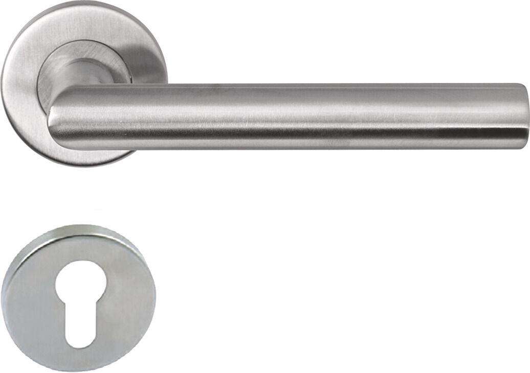Häfele WERNER-M Kapı Kolu Seti Paslanmaz Çelik 304 53 mm Paslanmaz çelik renkli DIN 902.99.569