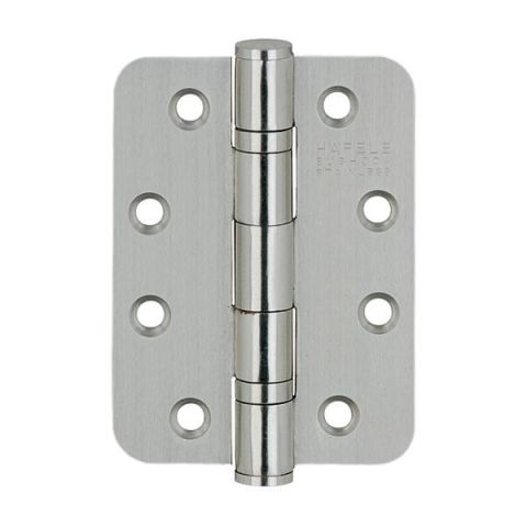 Hafele Yaprak Menteşe Paslanmaz Çelik 304 Mat 102x76x3mm Yuvarlak