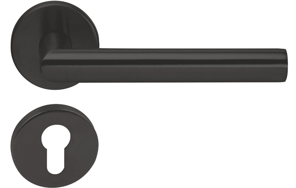 Häfele WERNER-M Kapı Kolu Seti Paslanmaz Çelik 304 53 mm Paslanmaz çelik renkli DIN 902.99.575