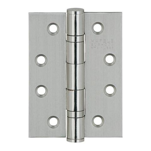 Hafele Yaprak Menteşe Paslanmaz Çelik 304 Mat 102x76x3mm Köşeli